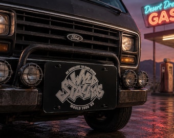 Wyld Stallyns - License Plate - Laser Engraved