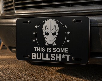 Resident Alien License Plate