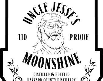 Uncle Jesse's Moonshine SVG