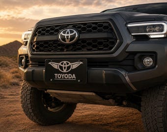 Toyoda - License Plate - Laser Engraved