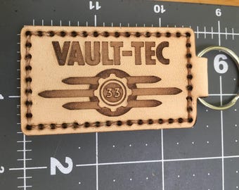Vault-Tec Leather Key Chain