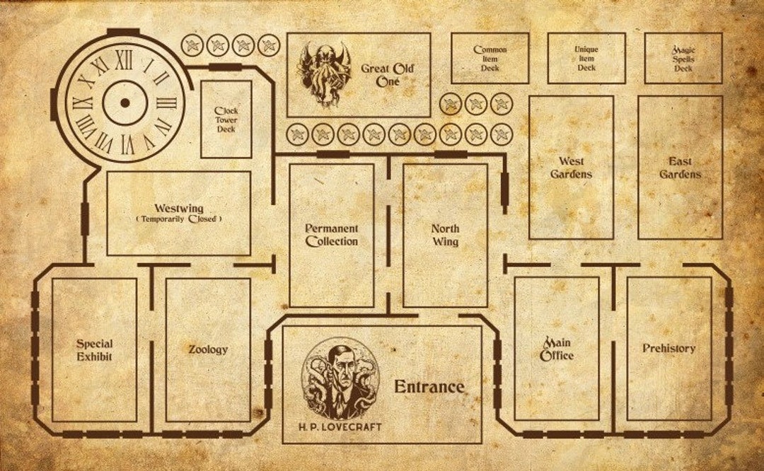 Elder Sign Game Mat Png Graphic Etsy