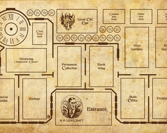 Elder Sign Game Mat png graphic
