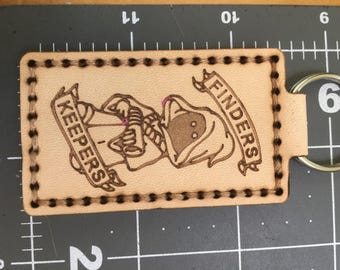 Jawa Leather Key Chain