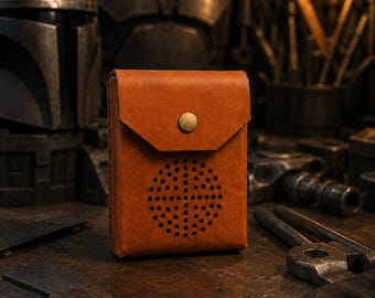 Leather Voice Amp Pouch