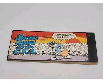 Vintage 1972 Robert Crumb Comic Fritz Cat Secret Agent For The CIA Ballantine