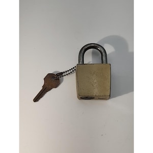 Vintage CORBIN lock padlock with key