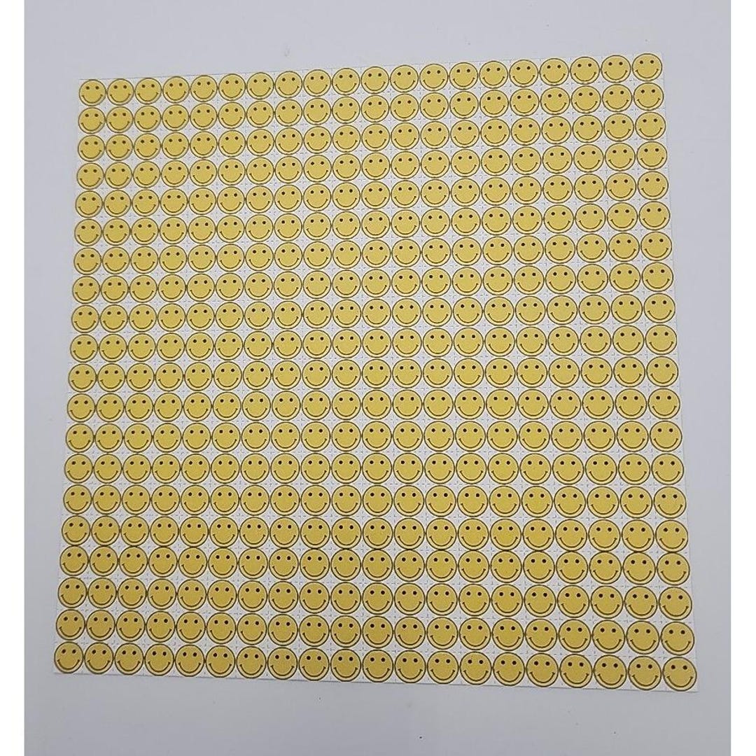 Smiley Botter Smiley Faces Blotter Art Print/ Sheet/ Page Psychedelic Art Print - Etsy