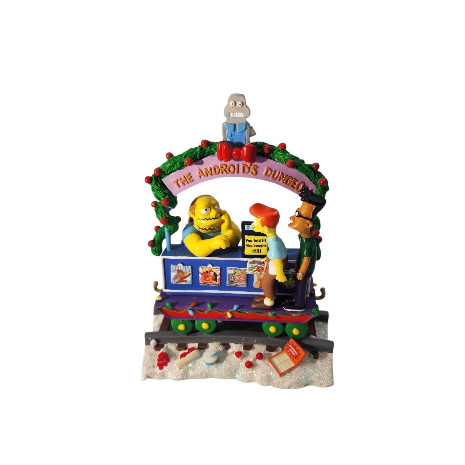 The Simpson Christmas Train - Etsy