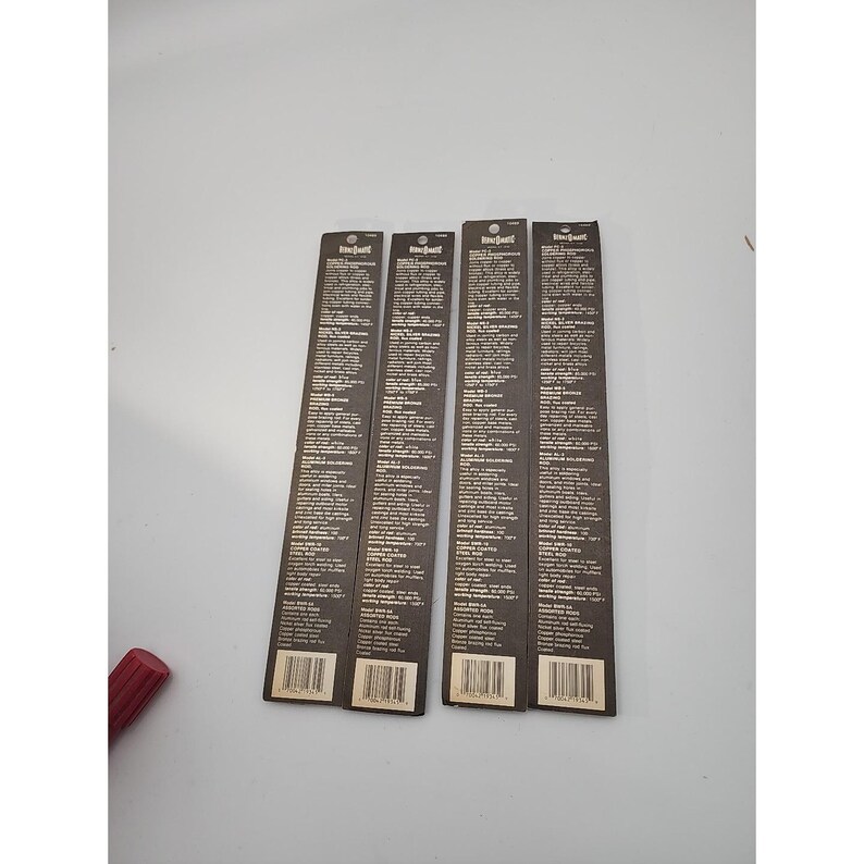 Lote NOS de varillas de soldadura/brazado BernzOMatic modelo WB-5, pieza 10388 imagen 7