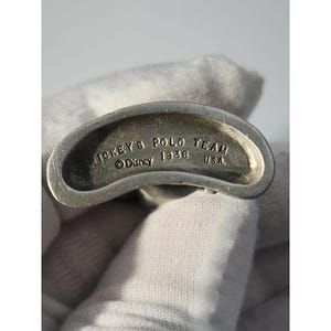 Hudson Fine Pewter Mickey Mouse Figurine "Mickeys Polo Team" #5313 image 5