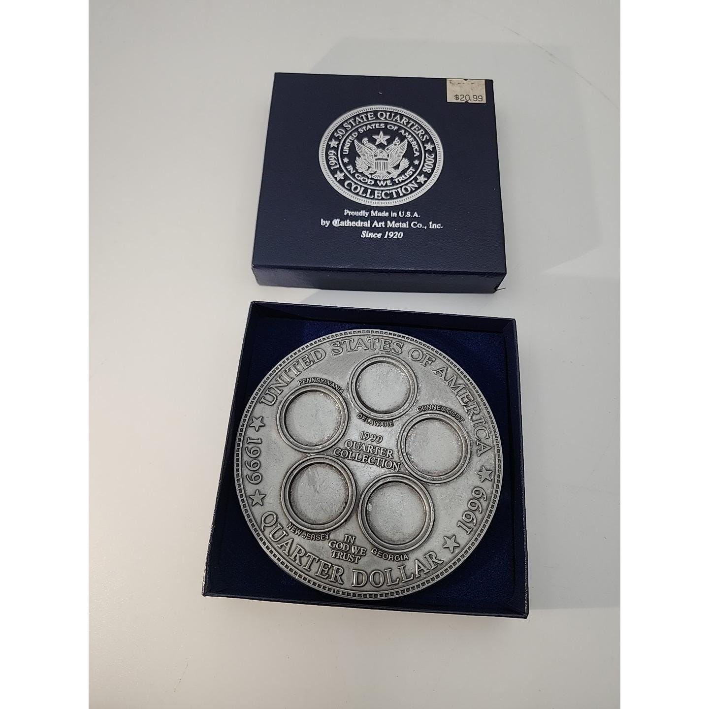 50 State Quarter Display - Etsy