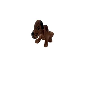 Vintage Rio Hondo California Pottery Ceramic Hillbilly Hound Dog Figurine MCM