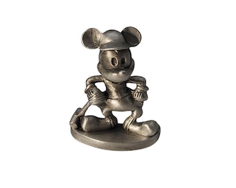 Hudson Fine Pewter Mickey Mouse Figurine "Mickeys Polo Team" #5313
