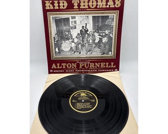 Kid Thomas - Kid Thomas con Alton Purnell, LP, (Vinilo) VG+