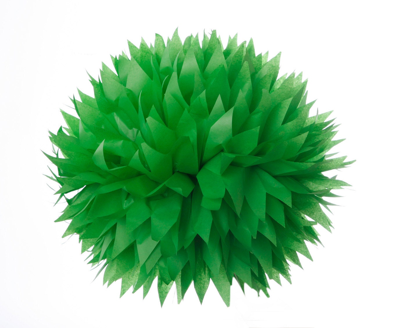 Grass Green 1 Large Tissue Paper Pom Poms Etsy