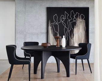 ABSTRACT BLACK and WHITE painting Extra large Wall Art black white modern canvas original unique art decor contemporary acrylic art
