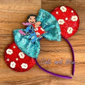 Lilo and Stitch Ears, Lilo and Stitch Minnie Ears, Lilo and Stitch Mickey Mouse Ears, Lilo and Stitch, Minnie Mouse ears