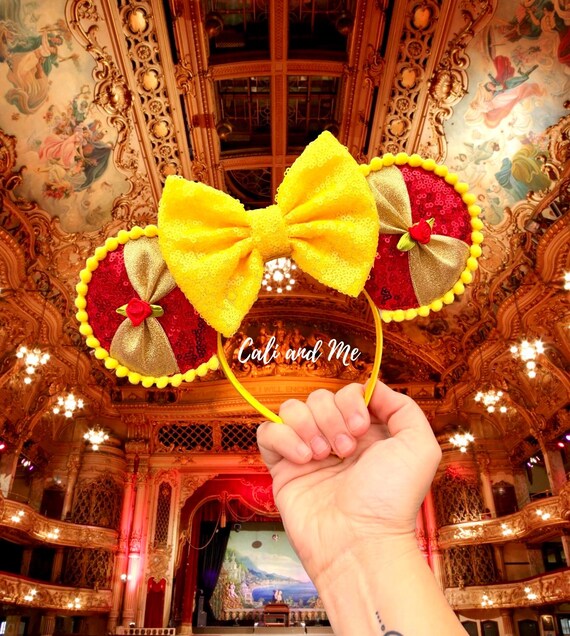 Beauty and the Beast Mickey Ears, Belle Mickey Ears for  display picture 2