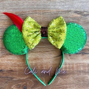Peter Pan Ears, Peter Pan Minnie Ears, Peter Pan Mickey Ears, Disney Peter Pan, Peter Pan Mouse Ears, Minnie Mouse Ears