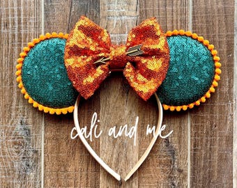 Brave Ears, Merida Ears, Brave Minnie Ears, Meridia Minnie Ears