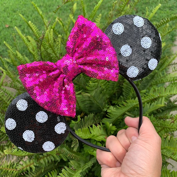 Polka Dot Mouse Ears, Minnie Ears, Polka Dot Mickey Ears  display picture 2