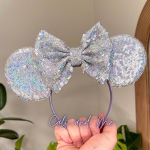 Holographic Mickey Ears, Holographic Minnie Ears, Holo Ears, Holographic Ears, Minnie Mouse Ears, Holographic Mouse Ears,Mouse Ears