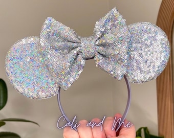 Holographic Mickey Ears, Holographic Minnie Ears, Holo Ears, Holographic Ears, Minnie Mouse Ears, Holographic Mouse Ears,Mouse Ears