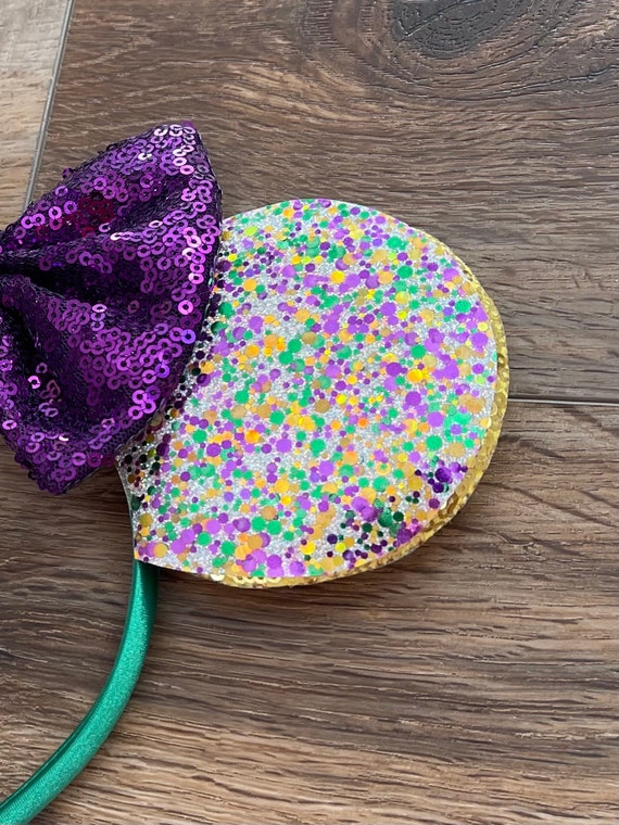Mardi Gras Ears, Mardi Gras Mickey Ears, Mardi Gras Minnie  display picture 1