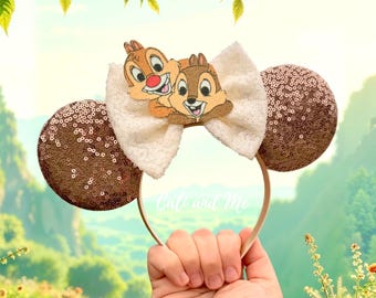 Oreilles Chip and Dale, oreilles Chip and Dale Mickey, oreilles Chip and Dale Minnie, oreilles de souris Chip and Dale, oreilles Chip and Dale Disney, oreilles Minnie