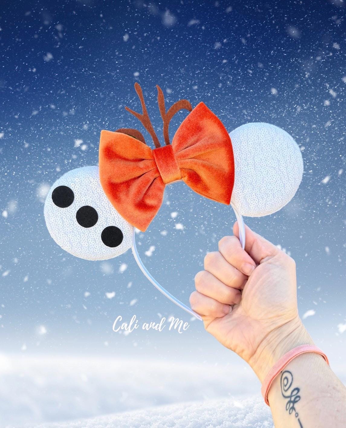 Olaf Mickey Ears Frozen Olaf Mouse Ears Headband Costume 