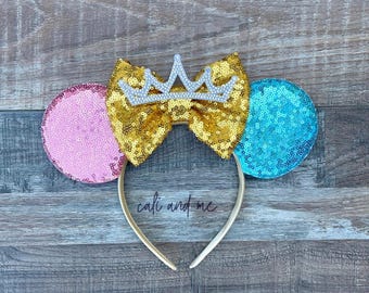 Aurora Ears, Sleeping Beauty Ears, Aurora Minnie Ears  display picture 1