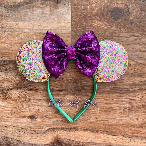 Mardi Gras Ears, Mardi Gras Mickey Ears, Mardi Gras Minnie  display picture 2