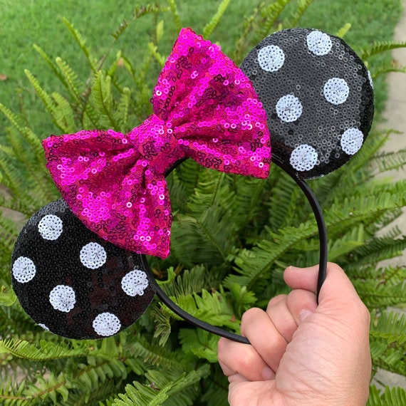 Polka Dot Mouse Ears, Minnie Ears, Polka Dot Mickey Ears  display picture 1