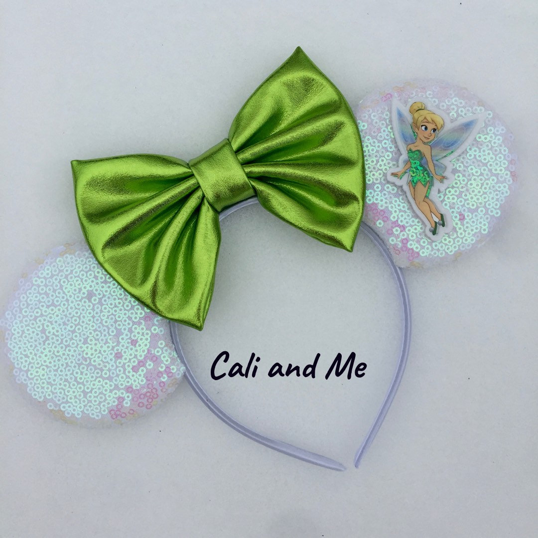 Tinkerbell Ears Tinkerbell Minnie Ears Mickey Mouse Ears Etsy