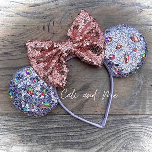 Rhinestone Mickey Ears, Rhinestone Minnie Ears, Jeweled Minnie Ears, Jeweled Mickey Ears, Rhinestone Ears, Rhinestone Mouse Ears