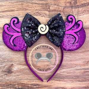 Ursula Mickey Ears, Ursula Minnie Ears, Ursula Mouse Ears, Villian Ears, Villian Mickey Ears, Billian Minnie Ears, Villian Mouse Ears