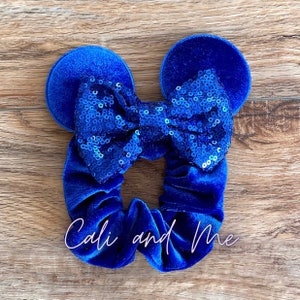 Mouse Ears Scrunchies, Minnie Mouse Scrunchies, Minnie ear Scrunchies, Mouse Ear Hair Scrunchies, Hair Accessories, Disney Scrunchies
