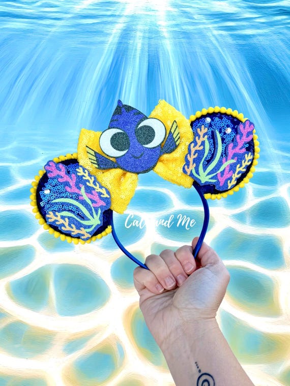 Dory Mickey Ears, Dory Ears, Finding Dory Minnie Ears  display picture 1