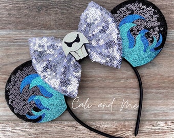 Hades Ears, Hades Minnie Ears, Hercules Ears, Hercules Minnie Ears, Hercules Mouse Ears, Hades Disney Ears, Hades Villan Ears