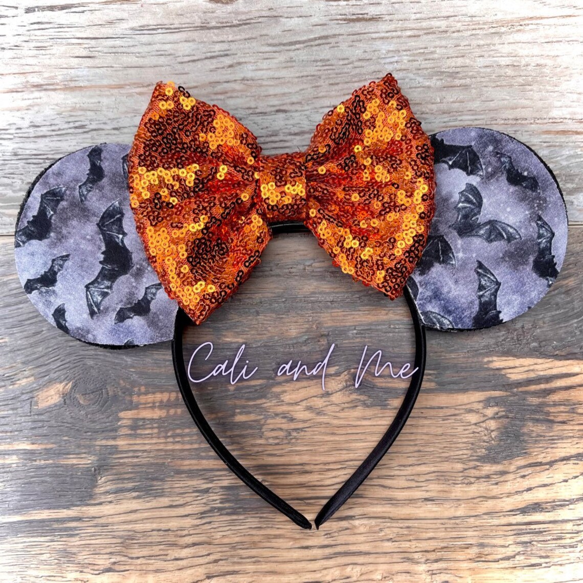 Halloween Bats Mouse Ears Halloween Bats Mickey Ears Etsy