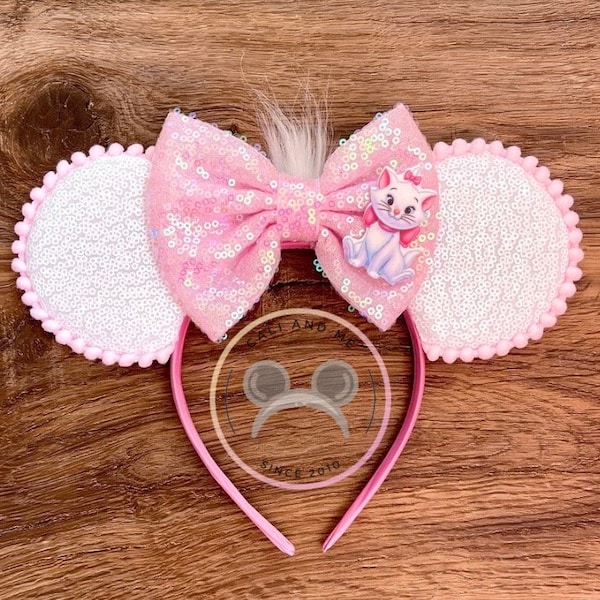 Aristocats Ears, Marie Ears, Aristocats Marie Ears, Aristocats Mouse Ears, Minnie Ears, Aristocats Minnie Ears, Disney Aristocats Ears