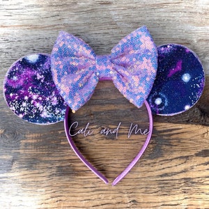 Space Galaxy Ears, Space Mountain Ears, Galaxy Mickey Ears, Galaxy Mouse Ears, Galaxy Minnie Ears, Space Mountain Mickey Ears, Galaxy Disney