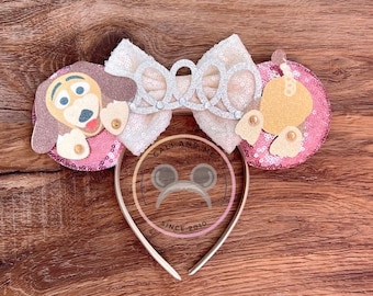 Toy Story Ears, Slinky Dog Ears, Slinky Dog Minnie Ears, Slinky Dog Mickey Ears, Toy Story Slinky Dog, Toy Story Mouse Ears, Slinky Dog