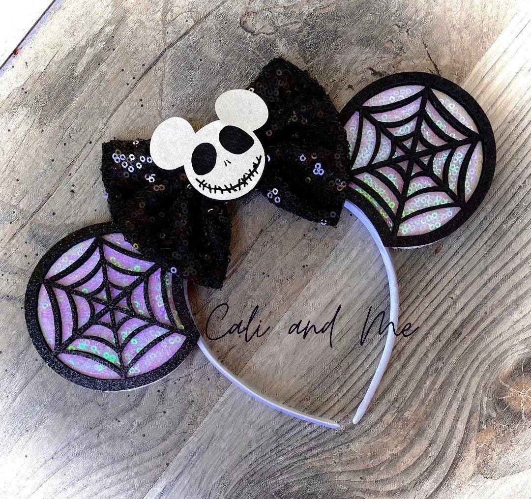 Halloween Ears Mickey Ears Nightmare Before Christmas Jack 