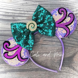 Ursula Mickey Ears, Ursula Minnie Ears, Ursula Mouse Ears, Villian Ears, Villian Mickey Ears, Billian Minnie Ears, Villian Mouse Ears