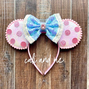 Bo Peep Minnie Ears, Bo Peep Ears, Bo Peep Minnie Mouse Ears, Bo peep Mouse Ears, Disney Toy Story Bo Peep Ears, Disney Bo Peep
