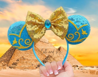 Jasmin Sequin Mouse Ears, Princess Mickey Ears Headband by  display picture 3