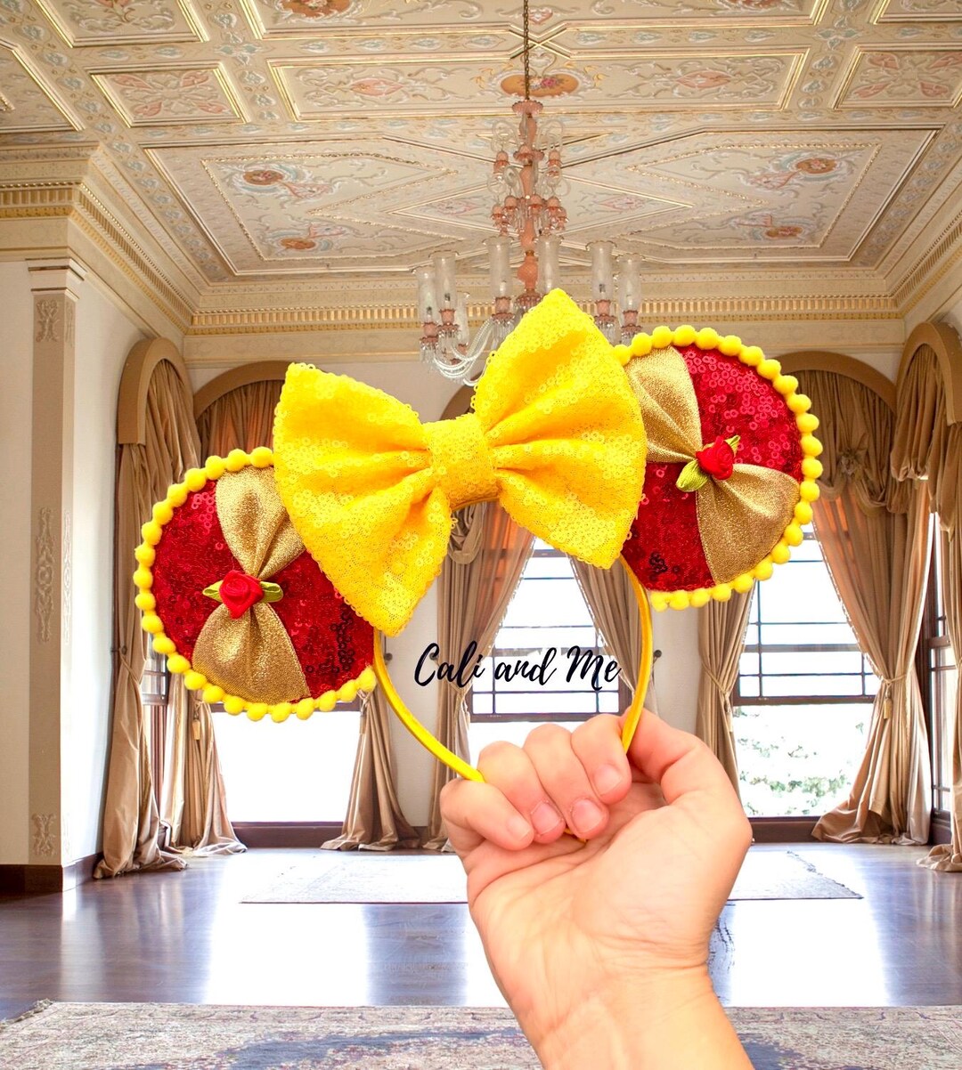 Beauty and the Beast Mickey Ears, Belle Mickey Ears for 