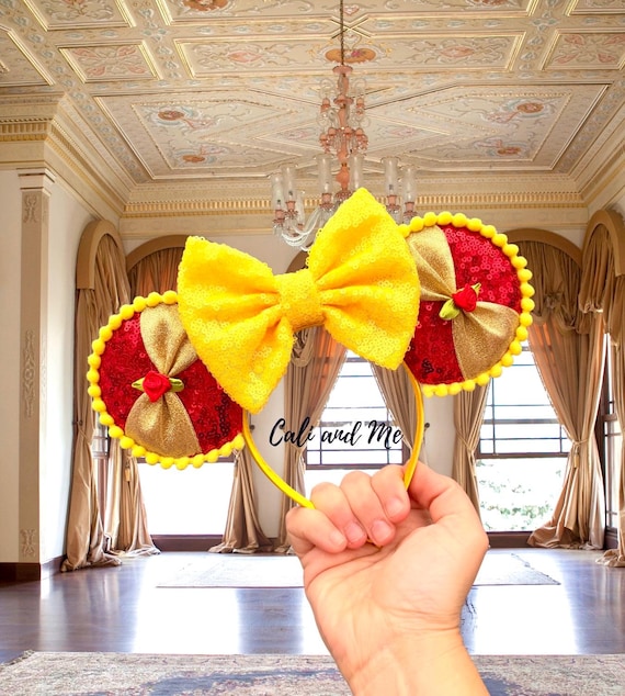 Princess Bell ears Belle Princess Mickey Ears - Mickey Princess Mickey Ears  main image 3